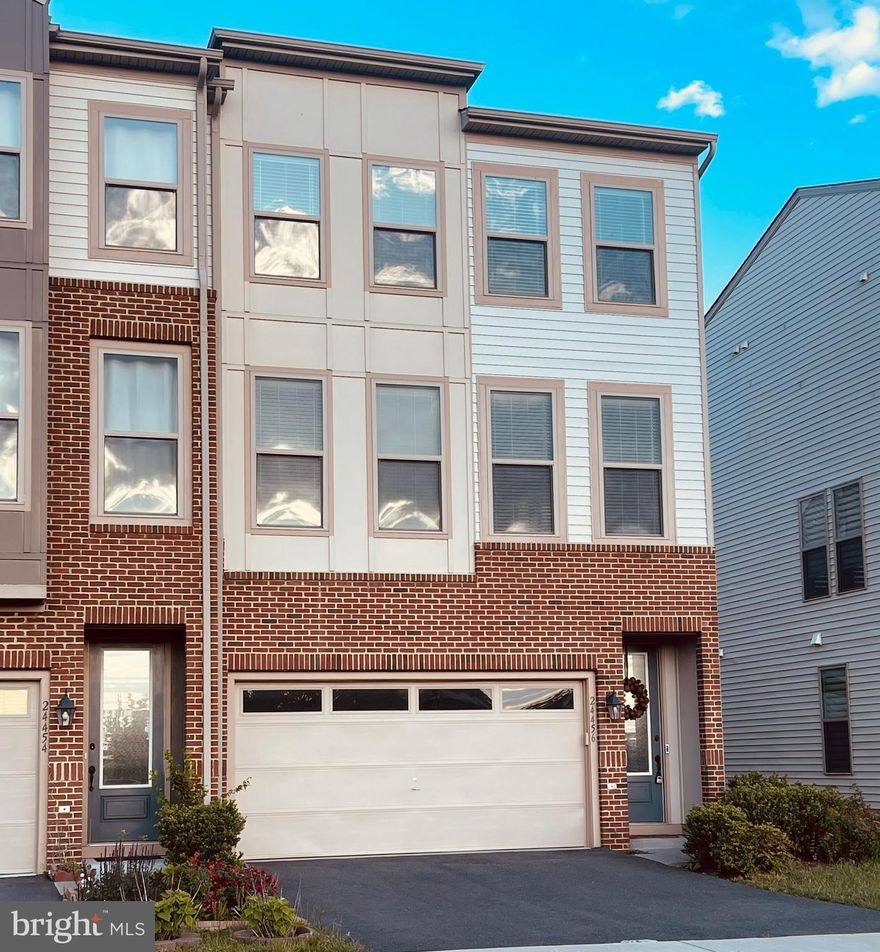 This beautiful TH is located in one of the most desirable neighborhood, just on the opposite side of Aldie. Located just behind the Stone Spring Hospital on Rt 50,, this fully finished  end unit TH is in immaculate condition and in move in condition. Three finished levels of luxury living , this home boast of beautiful hardwood floors on the mail level, upgraded kitchen cabinets, SS appliances, granite countertops and a large center island. Sliding glass doors leads your deck for those  wonderful weekend barbecues.
Large primary suite  with recess lights, tray ceiling, walkin closet, large master bath with huge standing shower, large soaking tub and double vanity. Fully finished lower level  with full bath and walkout to a fully fenced yard.  This is a beautiful home and would not last long. Call for appoint to view. Photos to be posted soon