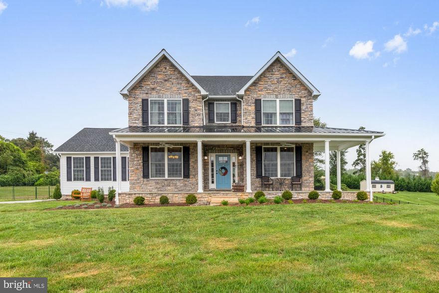 Welcome to this stunning 4-bedroom, 2.5-bath home, built in 2015, offering modern comfort and efficiency on a prime lot. The open floor plan seamlessly connects the kitchen and living room, creating a bright, inviting space perfect for entertaining. The large kitchen features a center island with a sink, a base cabinet microwave, and a sleek French door 4-drawer refrigerator.

The first floor also includes an office, a playroom, and a convenient mudroom with built-ins. Step outside onto the expansive composite deck, complete with a charming gazebo, or relax on the screened-in back porch equipped with full electric and a ceiling fan. The covered front porch, featuring Bluestone flooring, wraps around the home, complementing the brand-new landscaping.

Upstairs, the primary bedroom impresses with a cathedral ceiling. The home also boasts energy-efficient geothermal heating and cooling, ensuring low utility bills. Additional features include an unfinished walkout basement, EV outlet in the garage, and a thoughtfully designed layout throughout. This is a must-see home in an excellent location!