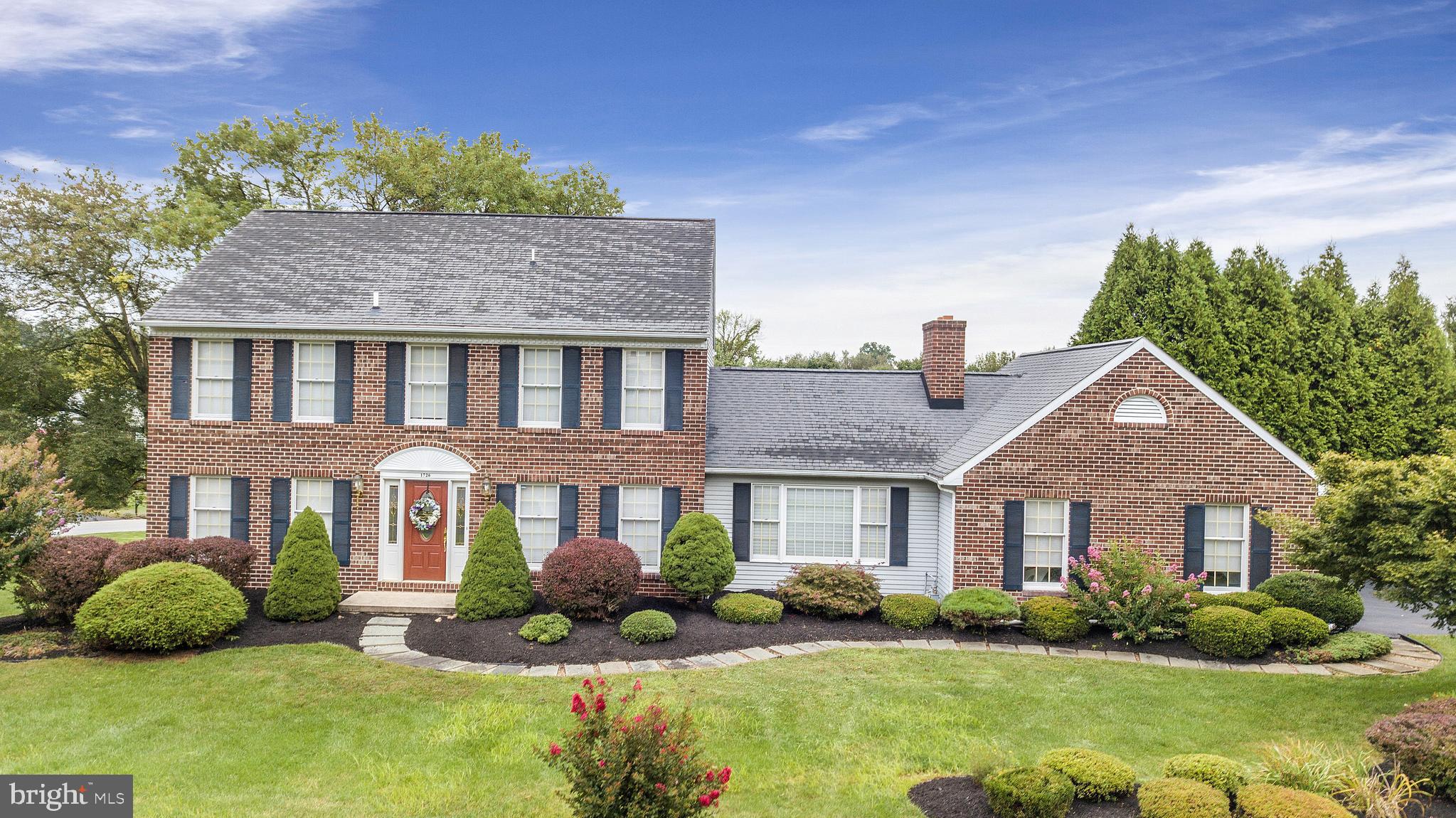 Welcome to Bow Tree...the anticipation ends here! Impeccably maintained home. This corner manicured lot is ready for its new owners. Clean as can be. Hardwoods, updated kitchen, large laundry, neutral bathrooms, and a basement ready for you to finish! Many of the "large" components have been updated (see agent), and this home is just waiting for you to leave your mark on it. Traditional Center Hall entry, LR on the right, DR on the left. Office space or toy room on first level. Eat in kitchen, 2 car garage, and generously sized living space with fireplace rounds out the first level. Off the eat in kitchen is a nicely sized deck. 2 full, one half bath. Please follow COVID rules...masks at all times, no more then 3 people in the home. COVID forms must be sent to agent PRIOR to access. Sanitizer or gloves and wear booties. Please limit touching, and wipe down when completed. NO overlapping appointments and if a party is running ahead/late, please allow space.