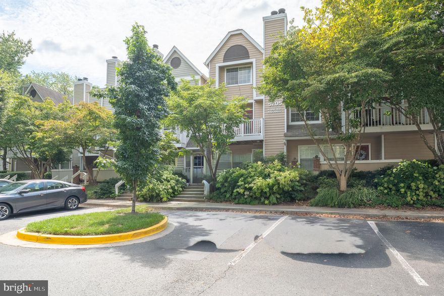 Bright, Light filled & spacious condo In Gables of Tuckerman Condo.  Powder room on the main floor which at the 2nd level. 2 MBRs w/own Bath & walk-in closet at upper level.   Hardwood flooring and updated kitchen.  A convenient parking space is in front of the unit, and the private front patio.  Near the major commuter line-Metro, public bus line, Rt 495 & 270.  Great community facilities, NIH, Strathmore Music Hall.