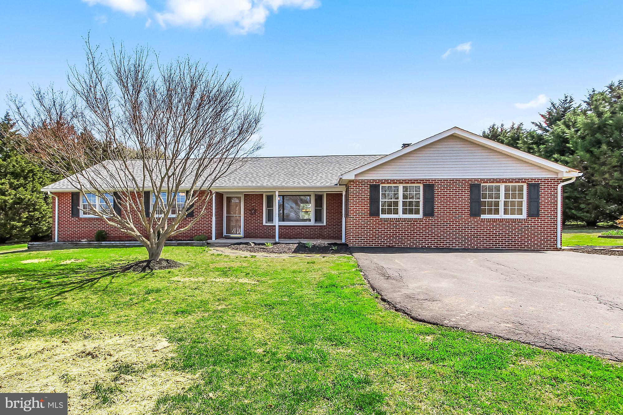 ***PRICE REDUCED*** NEW COUNTER TOPS JUST INSTALLED IN THE KITCHEN. ALL BRICK RANCHER ON 1.25 AC+. THIS LARGE RANCHER FEATURES OVER 2,000 SQ FT OF LIVING SPACE. 3 WELL SIZED NEUTRALLY PAINTED BEDROOMS. BOTH BATHROOMS HAVE BEEN UPDATED. WARM BASE BOARD HEATING ALONG WITH WOOD STOVE KEEPS THIS HOME NICE AND TOASTY. LARGE UTILITY ROOM WITH PLENTY OF ROOM FOR STORAGE. LARGE DETACHED GARAGE WITH ELECTRIC. BACKYARD HAS PLENTY OF SPACE FOR ALL OF YOUR OUTDOOR ACTIVITIES. 2 SHEDS ON THE PROPERTY FOR ALL OF YOUR OUTDOOR EQUIPMENT. LARGE GAZEBO IS PERFECT FOR YOUR OWN CRAB FEAST OR COOKOUT. DON'T MISS OUT THIS ONE WILL NOT LAST LONG.