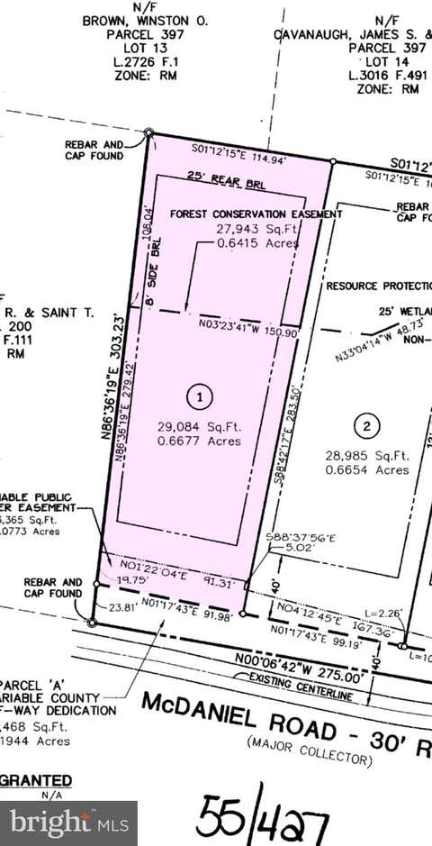 Vacant Land For Sale - Mcdaniel Road<br/> WALDORF, MD 20603