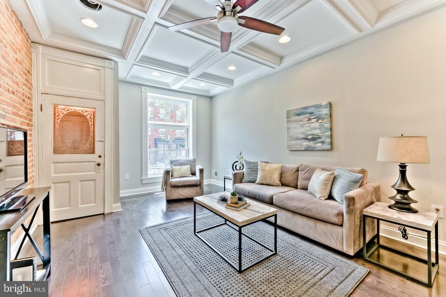 13FT+ WIDE CUSTOM CHAP RENOVATION NOW AVAILABLE IN THE HEART OF CANTON! GLISTENING HARDWOODS CASCADE THROUGHOUT. ENJOY CUSTOM CABINETRY, UPGRADED TRIM AND PAINT PACKAGE, IMPORTED TILE, GRANITE COUNTERTOPS, HIGH END SS APPLIANCE PACKAGE IN DESIGNER CHEF'S KITCHEN WITH LARGE ISLAND. LOW TAXES. LOADS OF NATURAL LIGHT. FINISHED LOWER LEVEL. HIGH CEILINGS. TONS OF STORAGE. WALK-IN SHOWERS. WALK-IN CLOSETS. EXPANSIVE ROOF DECK FOR ENTERTAINING - GREAT CITY VIEWS. WET BAR. CLOSE PROXIMITY TO RETAIL SHOPPING, LOCAL DINING, INNER HARBOR, PATTERSON PARK, AND ALL MAJOR HIGHWAYS. SCHEDULE A PRIVATE TOUR TODAY.