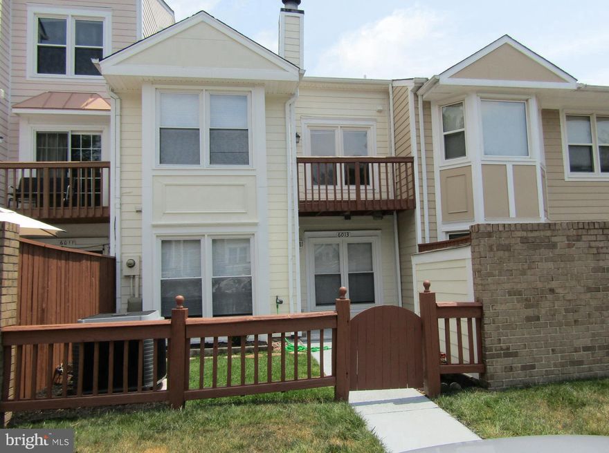 Excellent location and easy to commute to. Granite countertops, stainless steel sink, and faucet with pull-out spray, disposal, stainless steel appliances, and ceramic tile flooring. All new lights.Updated  Full bath and half bath.  
Upstairs are two bedrooms, one full bath, and a laundry, stacked Washer/Dryer. Renovated full bath with ceramic tiles, light fixture, new med cabinet, new Vanity Sink, and new faucets.  Cable and FIOS are available fenced yard with a storage shed there are two assigned (110-110) parking spaces directly in front of the townhome. Visitors can park on the street. Little Rocky Run. HOA is only $108 per month, which includes a swimming pool, tennis, playgrounds, picnic area, basketball court, trash removal, snow removal, and common area maintenance. Close to shops, restaurants, movie theater, bus stop, and major commuter routes (I- 66, Routes 28 and 29). Minutes to commuter lot and Dulles Airport. 
Schedule showings online. Remove shoes or wear booties.
THE WHOLE HOUSE FRESHLY PAINTED and PROFESSIONALLY CLEANED. NEW SOD , SHRUBS IN FRONT LAWN.