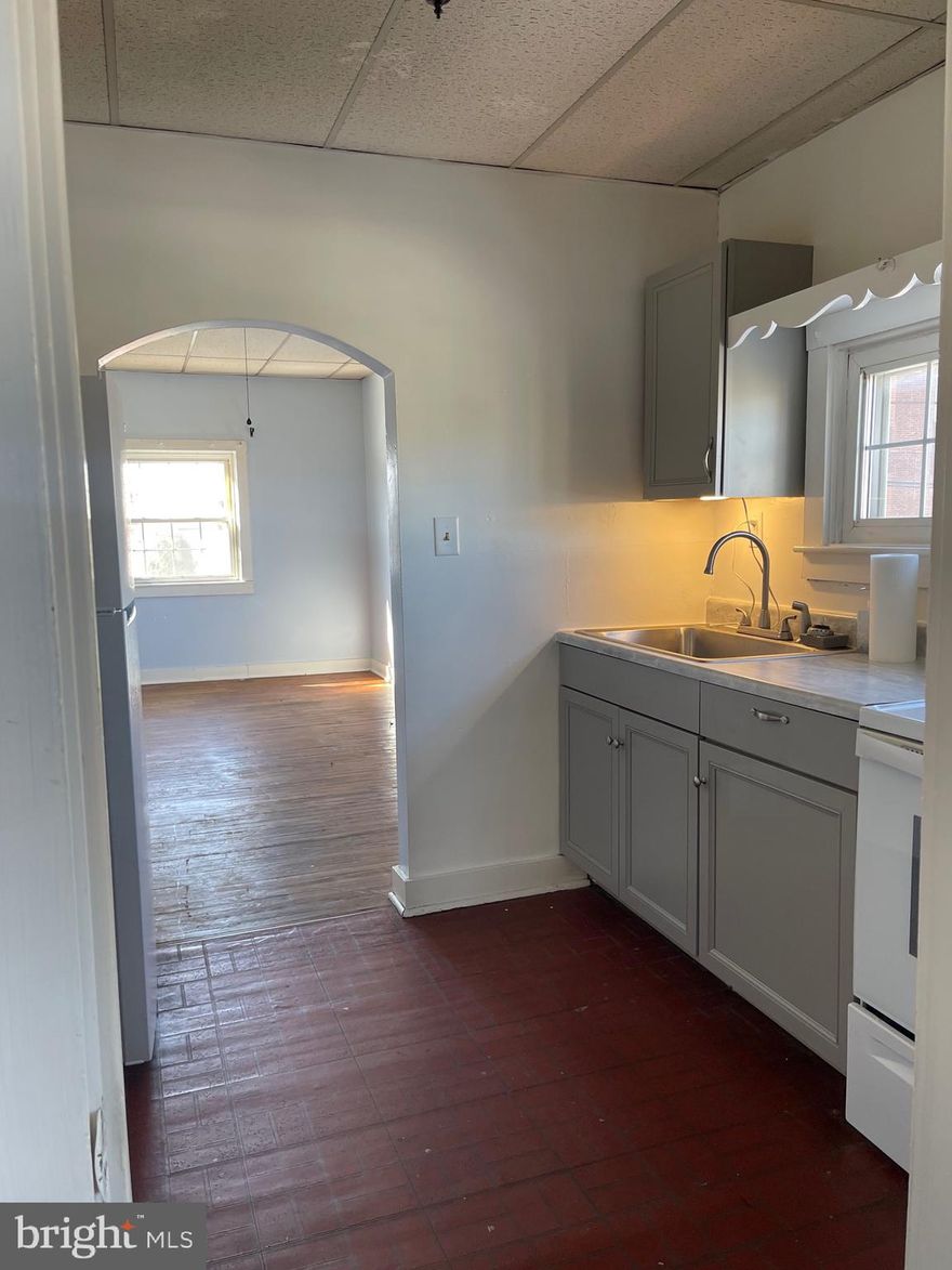 For rent is a 1 bedroom, 1 bath second floor apartment. Heat is electric mini split for heat and A/C, Tenant pays all utilities. Apartment comes with 1 off street parking spot. No Smoking, No Pets. $30 nonrefundable application fee required per applicant and if selected $40 admin fee. 625 Min. Credit Score