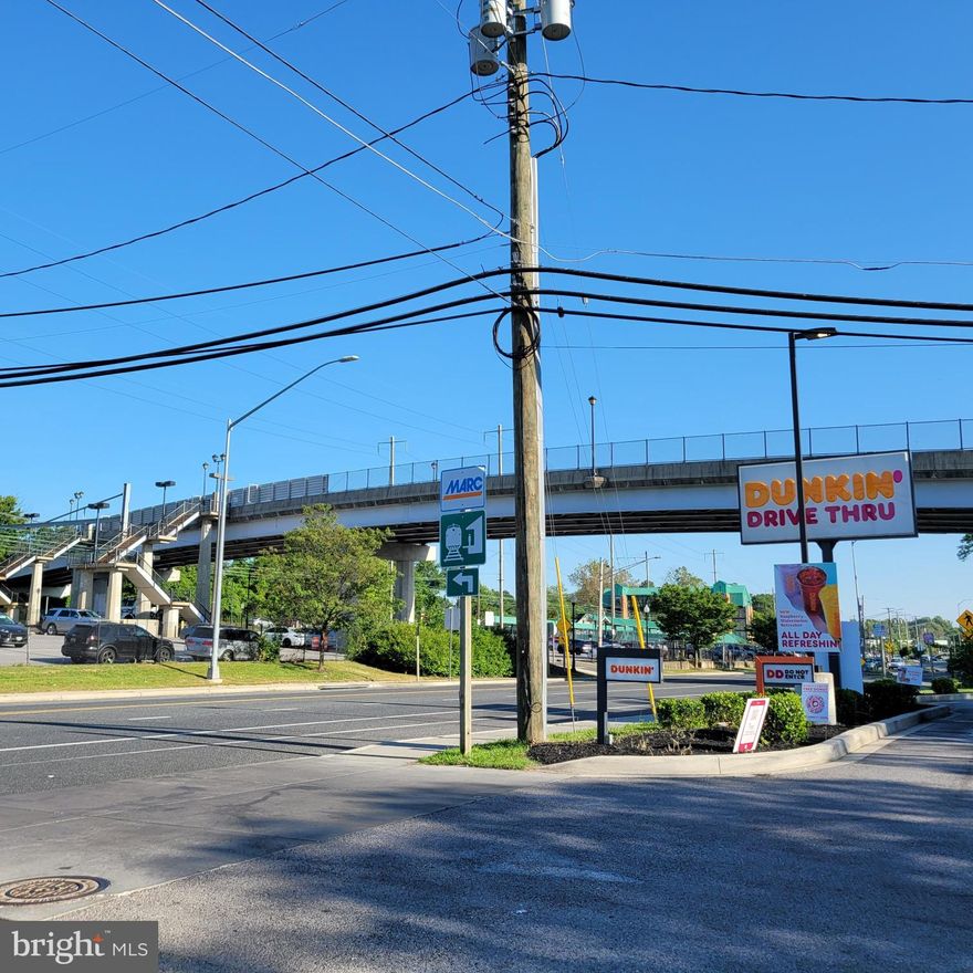 This property  fully renovated on the first floor and is for a rent. 
 It sits right next door to a busy Dunkin Donuts , and is across from a very busy light rail station. It is  in the Halethorpe neighborhood. This means that local customers as well as those traveling to use the light rail are passing everyday.
 This location is a great opportunity   for a business .