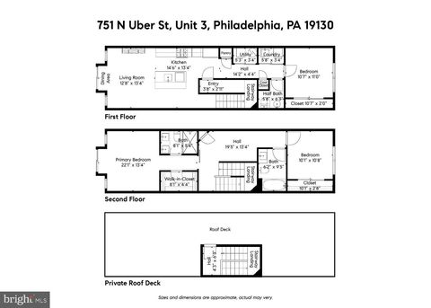 Tiny photo for 751 N Uber Street #3, PHILADELPHIA, PA 19130 (MLS # PAPH2578440)