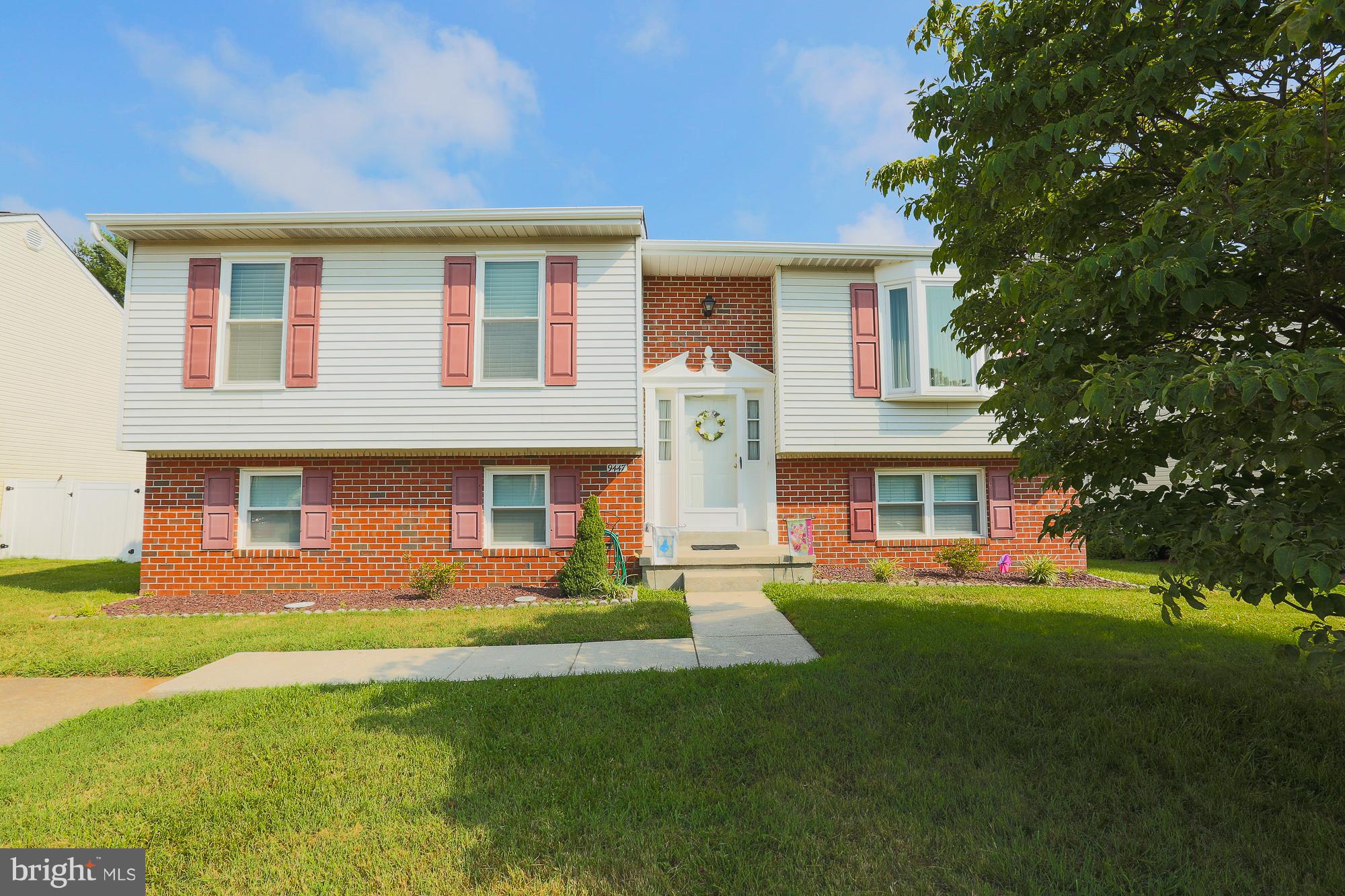 OPEN HOUSE SUN JULY 15th 12-2pm. WELL MAINTAINED 4 BEDROOM 2 BATH BRICK FRONT SPLIT FOYER. GRANITE COUNTERS, HVAC 2 YRS OLD, 40 YR SHINGLE ROOF (10 YRS OLD) AND NEWER WATER HEATER. FULLY FENCED IN YARD W/SHED. 17X11 ENCLOSED SUN ROOM ABOVE A 21X9 DECK THAT EXTENDS OUT TO A LARGE BRICK PATIO. FINISHED BSMT WITH A GAS FIREPLACE EASILY CONVERTED BACK TO WOOD. MB CLOSET HAS A ROUGH IN FOR A FULL BATH