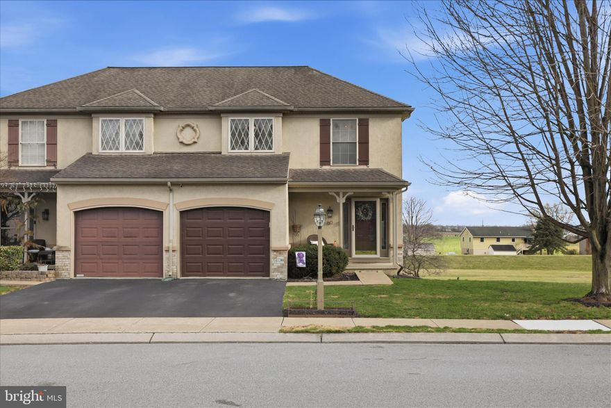 Welcome home to Eagle View Estates, where comfort, space, and convenience come together in this well maintained semi detached home in Conestoga Valley School District. Located in a desirable neighborhood in Ephrata, this 3 bedroom, 2 1/2 bath home offers over 1,900 square feet of finished living space designed for everyday living.

Step inside to a bright and inviting layout featuring a spacious living area with a cozy gas fireplace, perfect for relaxing evenings at home. The kitchen is equipped with stainless steel appliances, gas cooking, and a functional layout that flows easily into the dining area, making it ideal for both daily living and entertaining.

Upstairs, you will find three comfortable bedrooms including a primary suite with its own private bath and walk in closet. The fully finished walkout lower level expands your living space with endless possibilities for a family room, home office, or guest area, offering flexibility to fit your lifestyle.

Step outside to enjoy the deck, patio, and outdoor spaces that invite you to relax, entertain, or simply unwind. 
Located just minutes from major routes, local shopping, and everyday amenities, this home offers the perfect blend of neighborhood living and accessibility.

Schedule your private tour today and experience all this home has to offer.