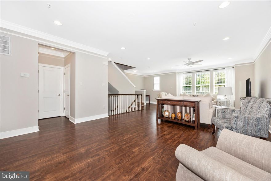 COMING soon to Summit Reserve! Welcome to this beautifully maintained hardwood throughout townhome nestled in the sought-after Summit Reserve community! Offering over 2,800+ square feet, this spacious home features 3 bedrooms, 2.5 bathrooms, and a thoughtfully designed layout perfect for both everyday living and entertaining. Step inside to find a bright and open main level with a gourmet kitchen, complete with granite countertops, stainless steel appliances, and generous cabinet space, flowing seamlessly into the living area for easy hosting. Upstairs, enjoy a large primary suite with dual closets, plus two additional spacious bedrooms and the convenience of bedroom-level laundry. A 1-car finished garage with epoxy flooring and ample storage complete this move-in-ready home. Located just minutes from shopping, dining, and major commuter routes, this home blends comfort, space, and convenience in one of Gaithersburg’s desirable communities.  Seller has completed pre-home inspection and will include with contract. Condo fee includes roof, siding, exterior maintanence, and water.