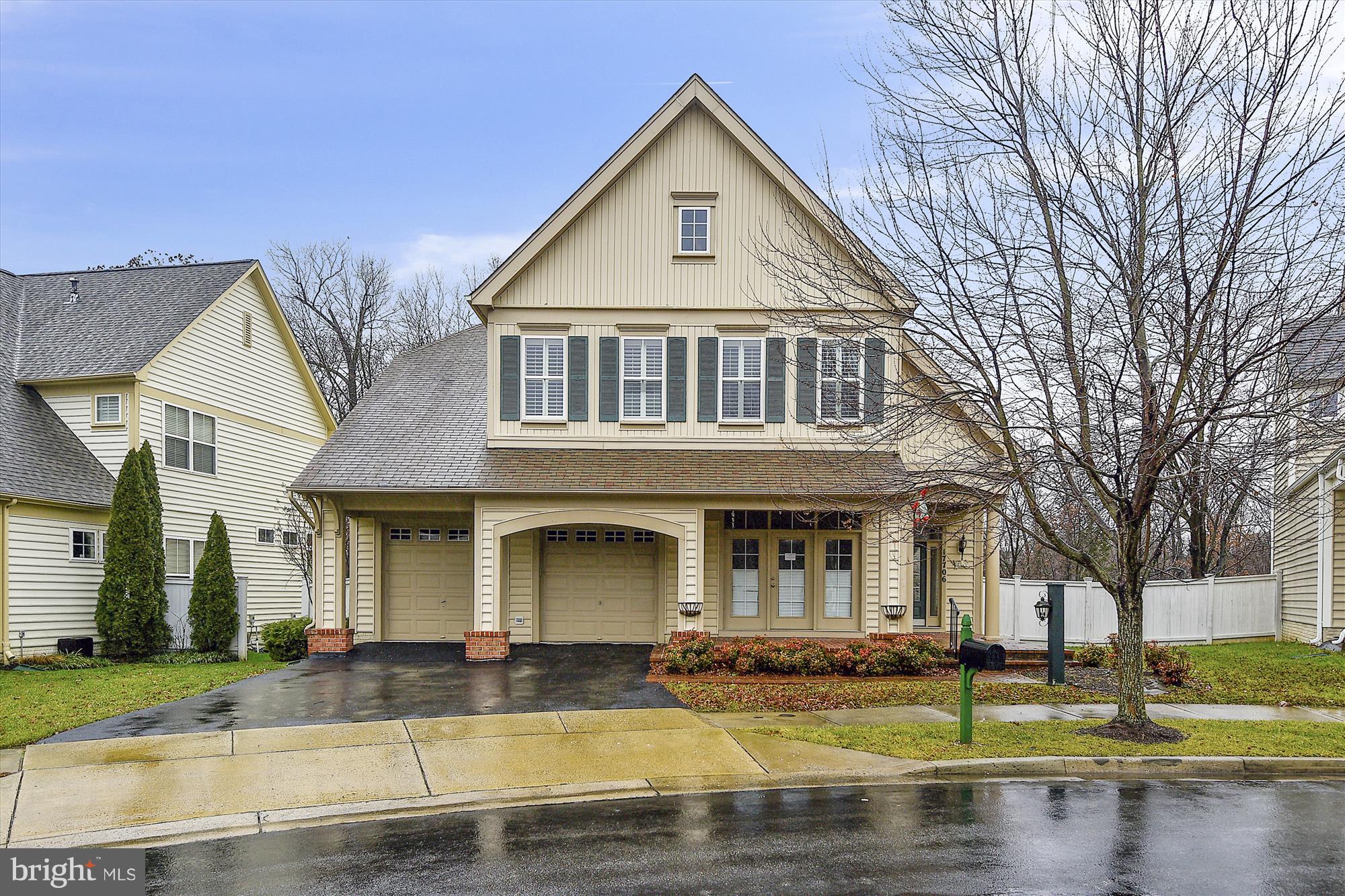 Light filled and Gorgeous! This Miller & Smith Property is a gem. Hardwood Floors throughout * Fresh Paint and Decorative Crown Moldings * Gourmet Kitchen with Granite Countertops, an oversized Island and Stainless Steel Appliances: a spacious Breakfast Nook and open to a Great Family Room* 4 Bedrooms upstairs with an extra sitting room * Walk-up Basement with Fresh Carpet, Full Bathroom, Den and Kitchenette. Intercom system! This Home has it all! Great Location, close to Shopping, Restaurants and walking Trail. Home is priced right, to move fast.