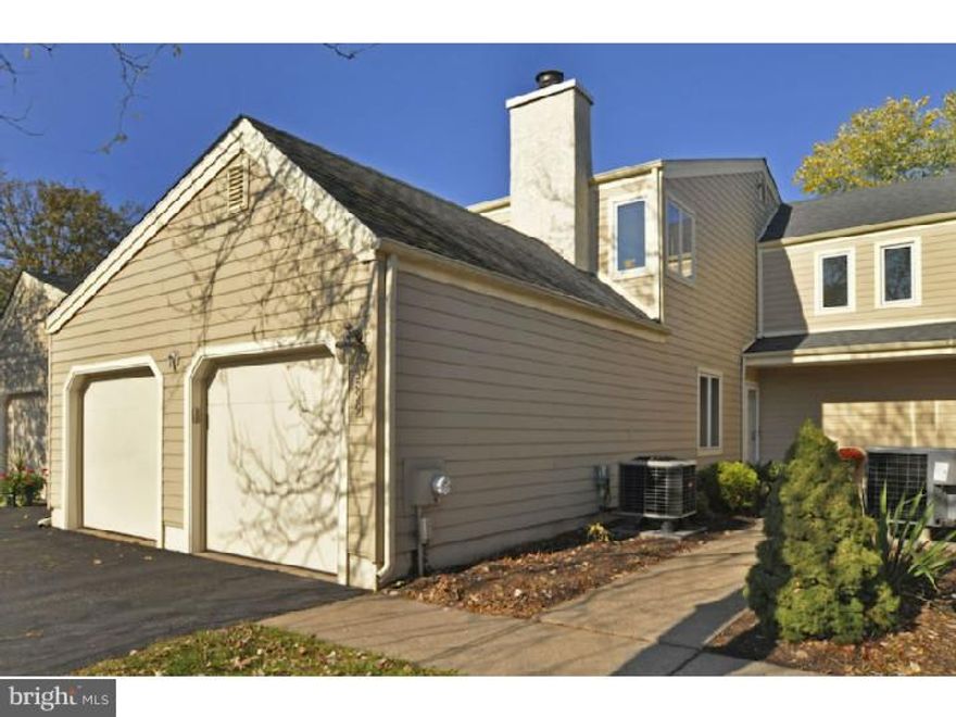 This is just the home you have been waiting for! Located in the popular neighborhood of Westwyk, walking distance to downtown Doylestown Borough and situated on a premium culdesac lot, offering privacy with views of dedicated open space and beautiful wooded area. There is nothing left to do except unpack your bags and move in to enjoy a carefree lifestyle with all exterior maintenance included and a fantastic inground pool to enjoy in the summer. The interior is freshly painted with a neutral soothing color palate and an open floor plan with plenty of natural light. The many recent updates include new HVAC, hot water heater and expansion tank. Windows have been replaced as is the patio door leading out to the spacious brick paver patio and recently installed fencing. The kitchen is a cooks dream with updated cherry cabinets, granite counter tops, appliances, and ceramic tile floor. All of the bathrooms have been remodeled with ceramic tile, new vanities, toilets and lighting. A cozy dining room with a wood burning fireplace can also double as a living room or office area. The family room and dining room blend seamlessly together to offer many possibilities for entertaining family and friends. Upstairs has neutral updated carpeting. The master bedroom has a large walk in closet with an additional closet and a private bathroom . The secondary bedrooms are very spacious and also have large closets. A convenient first floor laundry room makes laundry a breeze. The over sized two car garage give you all the storage space you need. The roof is soon to be replaced by the condo association. The exterior features newer hardy plank siding. Walk to Doyle Elementary school, parks and township walking and biking trails. This is the perfect place to call home. One year home warranty included for buyer at settlement.