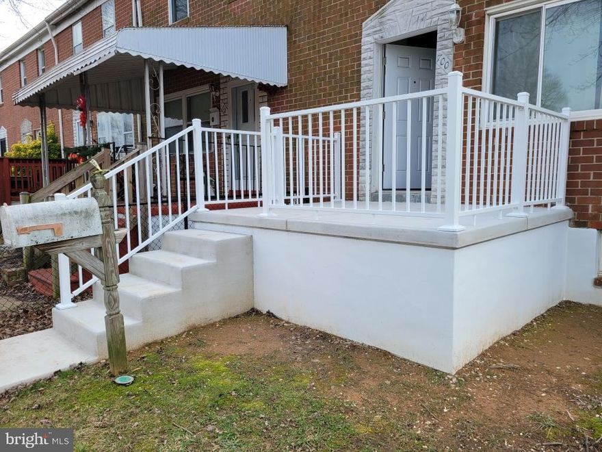 ALL OFFERS DUE TUESDAY, FEBRUARY 13TH BY 10AM

Completely renovated end unit 3 bedroom 1 full bath all brick row home. Over $70K worth of improvements including a brand new concrete front and back porch including stairs. All of the electrical has been replaced  and most of the plumbing has been replaced.  Newly installed dishwasher, brand new fence less than 1 year old, roof and gutters 7 yrs old, HVAC 6 yrs old,  new doors, smoke detectors, lighting, thermostat & sheet rock. Hardwood floors throughout main and upper level with a living & dining room combination on the main level. The large windows in the front, side and back bring lots of natural sunlight to the roomy main level. The gorgeous eat-in kitchen has an island breakfast bar with butcher block countertops, stainless steel appliances and all new white cabinets and drawers with soft close. The exterior backdoor leads to an oversized fully fenced yard. The upper level has 3 bedrooms with a beautiful renovated full bathroom with lovely finishing touches. The finished basement has new carpet, new lighting and an exterior exit with a huge laundry room. This property is conveniently located near lots of shopping, 695 and plenty of public transportation. Verizon FIOS service is available.