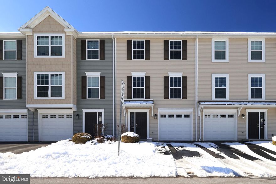 Built in 2017 and freshly painted, this Wyndham-style townhome offers modern, low-maintenance living in a highly desirable Boalsburg location — just minutes from Tussey Mountain and downtown.  The main level features hardwood flooring and an open, functional layout connecting the living room and kitchen/dining area. The kitchen provides ample cabinetry, a pantry, and direct access to the rear deck — perfect for grilling or relaxing outdoors.  Upstairs, the primary suite includes a walk-in closet and private bath, along with two additional bedrooms, a full hall bath, and convenient upper-level laundry.  The lower level offers generous storage and future finishing potential, complete with an egress window for added flexibility.  Backing to township open space, this home enjoys added privacy and peaceful views — a rare bonus in townhome living.

Smart layout. Clean condition. Great location.
