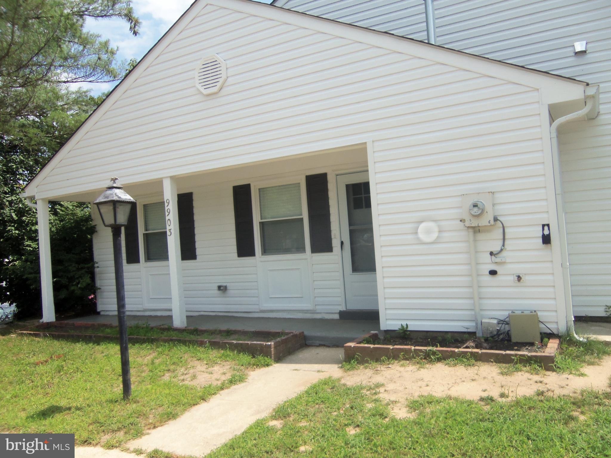 WELCOME HOME TO THIS BEAUTIFUL NEWLY RECONSTRUCTED PRIVATE ANGLED END UNIT TOWNHOME FEATURING 2 FULL BEDROOMS AND 1 FULL BATH W/WALKOUT TO PATIO AND FENCED-IN BACKYARD**EVERYTHING NEW FROM THE GROUND UP**LVT PLANK FLOORING; STAINLESS STEEL APPLIANCES; PLANTATION SHADES; RECESSED LIGHTING; UNIT LEVEL FRONT PARKING W/VISITOR AND HANDICAPPED PARKING; OUTSIDE CONNECTED UTILITY ROOM; EVERYTHING NEW!!! THIS HOME IS ONE-OF-A-KIND AND SHOULDN'T BE MISSED! GREAT COMMUTER LOCATION TOO! DON'T MISS THIS BEAUTY! SELLER PREFERS MAIN STREET SETTLEMENTS IN OLNEY, MD*