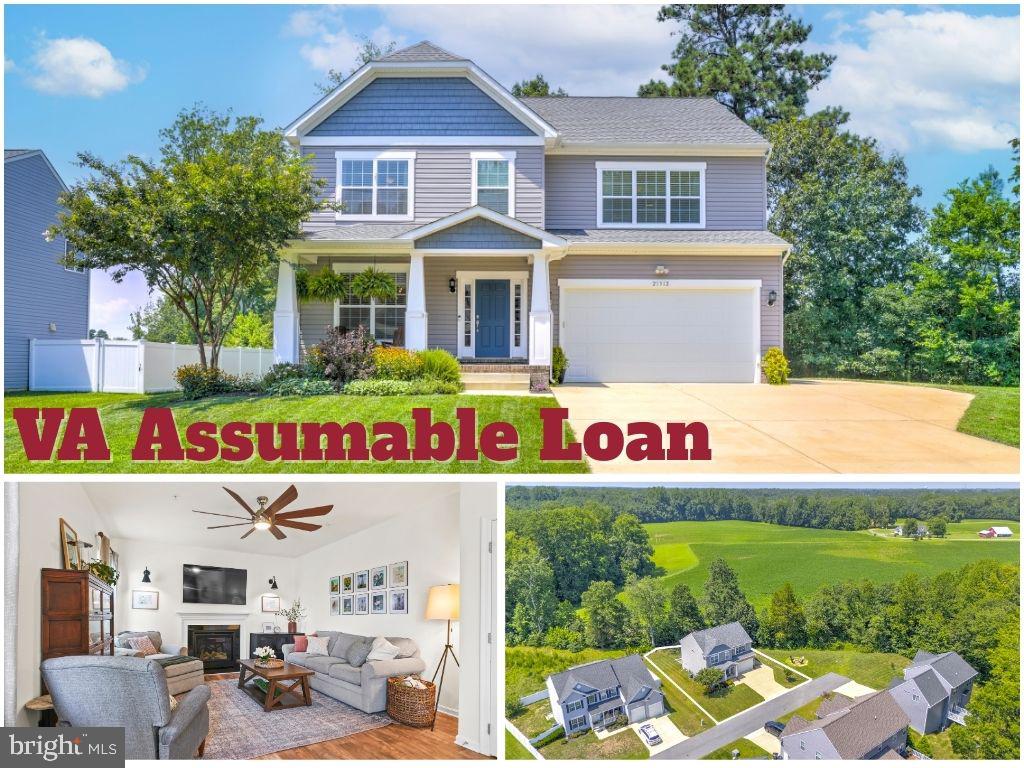 Option of an Assumable Loan! Welcome to 21312 Fox Wood Lane in the sought after Elizabeth Hills neighborhood, a charming 4-bedroom, 2-bath home nestled on a quiet cul-de-sac in California, MD. This beautifully maintained property features an updated kitchen, luxury vinyl plank flooring throughout, and a spacious primary suite with a private bath. The backyard is perfect for entertaining, with a beautiful deck with no maintenance boarding and a serene, private setting. The walk-up basement with 9-foot ceilings offers endless potential for a wet bar, an additional full bath, and more living space. Close to schools, PAX River, parks, and shopping, this home offers comfort, style, and room to grow.