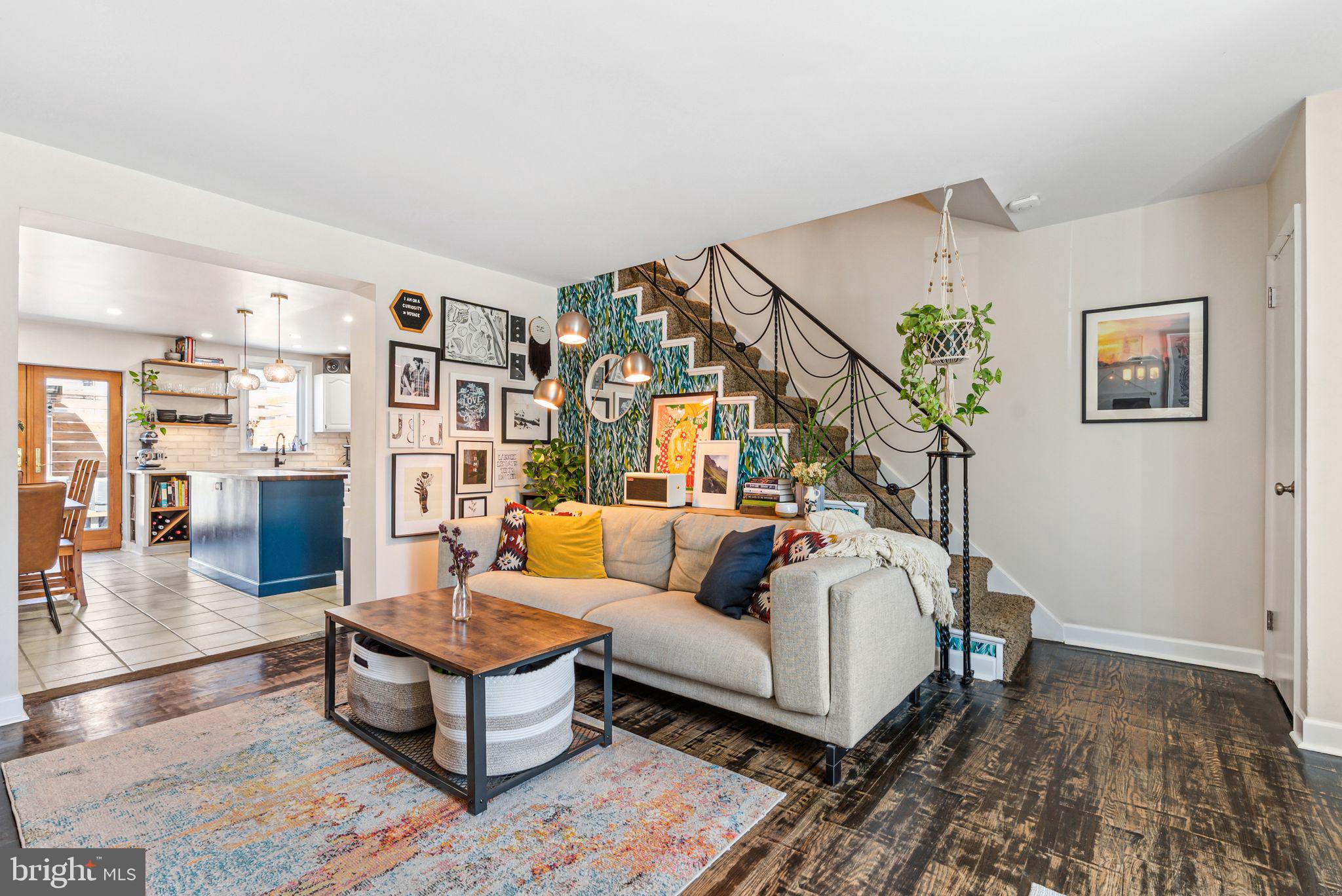 Offer Deadline: Highest and Best Due 5/6 by 5pm. Welcome to 6158 Montague St, a beautifully updated 3-bedroom, 2-bathroom home in Wissinoming that seamlessly blends character and charm with modern upgrades and amenities.
Walking up to the home you'll pass through lush gated gardens adding charm and security. As you step inside to the light filled living room you'll instantly feel at home. Just beyond, you'll find a large, renovated eat-in kitchen featuring striking blue and white tuxedo cabinets, a butcher block island, ample counter space, and generous storage. A dedicated coffee and beverage station, complete with its own filtered water pot filler, makes mornings effortless.
The outdoor space is just as impressive. The expansive deck, enhanced with built-in benches, privacy walls, and landscape lighting, creates the perfect ambiance for entertaining. The french doors from the kitchen create a seamless transition bringing the outdoors inside.
Parking is a breeze with a rare combination of an attached garage with a spacious rear driveway that accommodates multiple vehicles.
The partially finished basement offers additional living space, a full bathroom, laundry area, and access to both the garage and rear driveway, making it highly functional for storage, a home gym, or a bonus entertainment area.
Located in the heart of Wissinoming, this home is within walking distance of top neighborhood favorites like the original Chickie’s & Pete’s, Haegele’s Bakery, and Wissinoming Park. You’re also near several public, private, and charter schools, the scenic Delaware River waterfront at Lardner’s Pointe Park, a renovated library, and two thriving commercial corridors (Frankford and Torresdale Avenues) filled with restaurants, shops, and amenities. Enjoy easy access to multiple public transportation options, I-95, Route 1, and bridges to New Jersey for a seamless commute.
Don’t miss out on this rare gem that offers both timeless character and modern convenience!