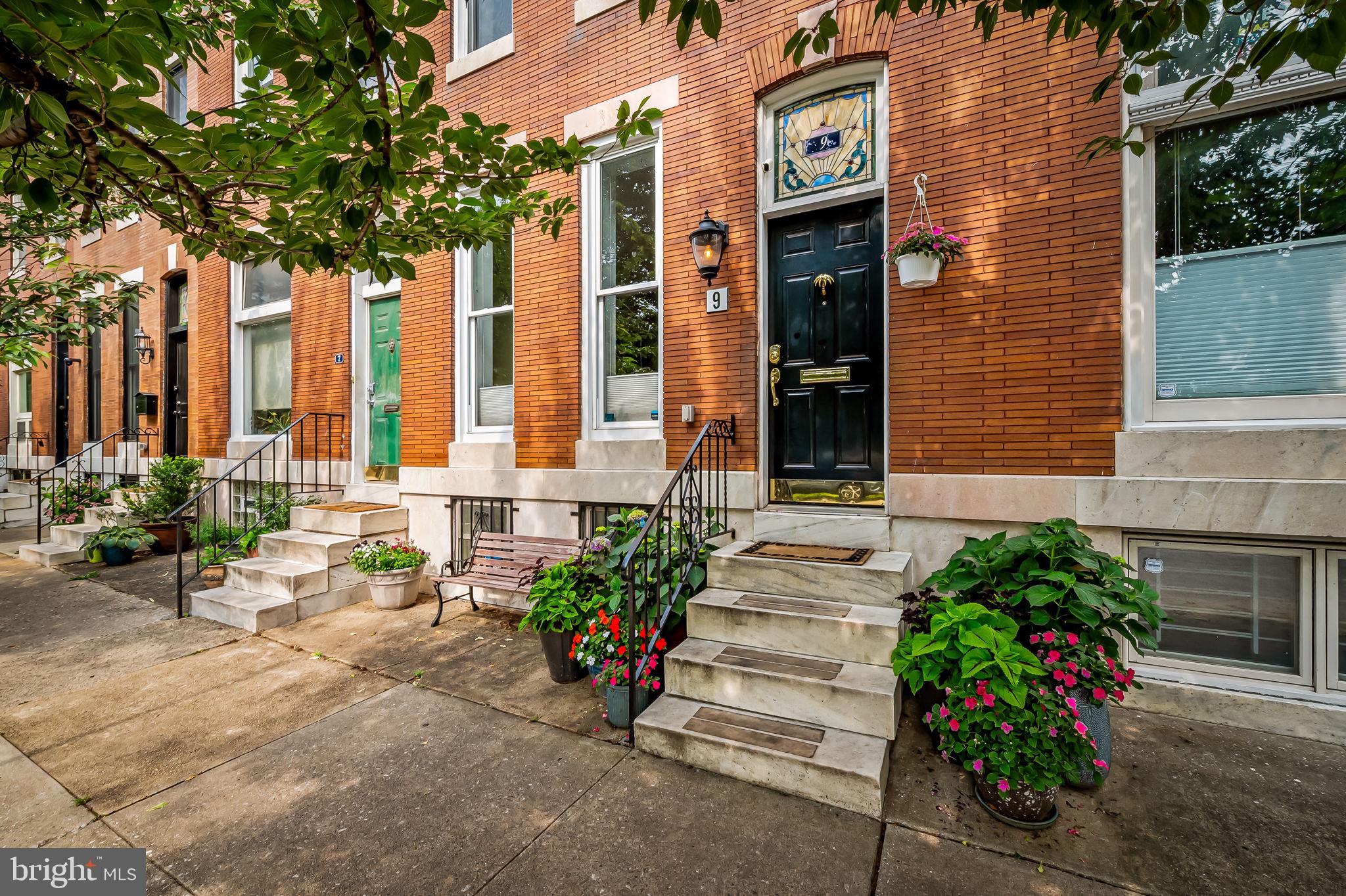 For those who appreciate timeless charm, curated design, and one of the most iconic views in Baltimore—welcome home. This exceptional park-front residence offers over 2,200 square feet of exquisite living space directly overlooking the vibrant heart of Patterson Park.
From the moment you step inside, it’s clear this isn’t just another rowhome—this is a meticulously styled sanctuary, thoughtfully crafted by discerning homeowners who have poured love into every detail. Soaring ceilings, rich exposed brick, original wood floors and a thoughtful open layout set the stage for both elegant entertaining and everyday comfort.
The main level dazzles with a gourmet kitchen featuring granite countertops, a custom tile backsplash, sleek stainless steel appliances, and 42" cabinetry that blends beauty with function. Flowing seamlessly from a spacious living room to a refined dining area, the home invites gatherings both grand and intimate. A powder room and main-level laundry add convenience to the charm.
Upstairs, the first upper level offers two generously sized bedrooms with walk-in closets, a shared hall bath, and access to a cozy rear deck.The front windows frame uninterrupted views of Patterson Park, flooding the home with natural light and seasonal splendor.
The top floor feels like a private retreat—an expansive primary suite with ensuite bath and the kind of character and calm you only find in homes of this caliber.
The unfinished basement offers a plethora of storage, while dual HVAC systems ensure year-round comfort. On-street parking is available, but with such easy access to downtown, local restaurants, cafes, and shops, you might find yourself walking more than driving.
Across the street, Patterson Park becomes your personal playground—with tennis courts, winding trails, and the beloved Pagoda just steps away. Summer evenings here feel like a scene from a movie.
If you’ve been searching for city living with soul, space, and style—this is it. Come see why this home is the pride of Patterson Park.