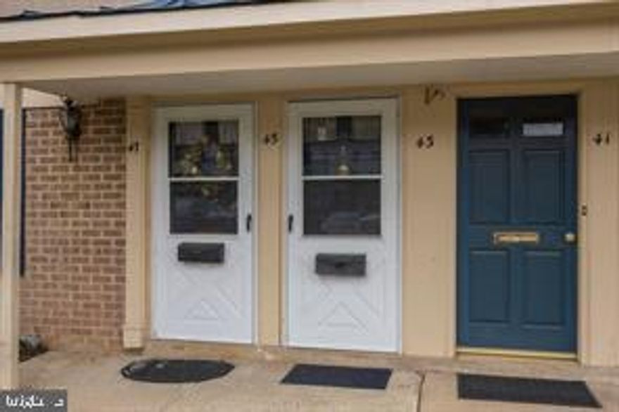 Nice  second floor condo in Gwynedd club with New Carpet. . The community has an  outdoor swimming pool.Balcony off living room. Central air, gas heat. Close to train station. Convenient to Montgomery Mall.Rent includes water,sewer,trash removal, snow removal, lawn care, First and  last month rent and one month security deposit required. Minimum credit score of 660 .Owner licensed agent. The second bedroom is small .It has a closet but may hold a twin bed or a futon.