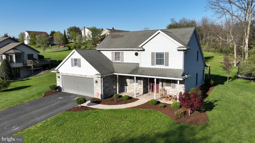 Welcome to your new home! This stunning 4-bedroom, 2-bathroom house offers 2,000 sq ft of comfort and style. Enjoy an open floor plan with recessed lighting, a spacious master bedroom, and a 140” projector screen for movie nights. The chef-ready kitchen features a stove, microwave, dishwasher, garbage disposal, refrigerator, and a 100 sq ft walk-in pantry with an extra refrigerator and LED lighting. Both bathrooms include full tubs. A washer and dryer are included (maintenance not provided). Central air and heat ensure year-round comfort. The insulated 2-car garage has a baseboard heater and built-in workbench—perfect for projects. Outdoors, unwind by the fire pit with string lights or enjoy the wet/dry stream in the yard. Lawn care and snow removal are resident responsibilities. There’s even a clothesline for eco-friendly laundry. Ideal for families, hobbyists, or entertainers—this rental won’t last long. Schedule your tour today- Available for occupancy 6/23/2025!