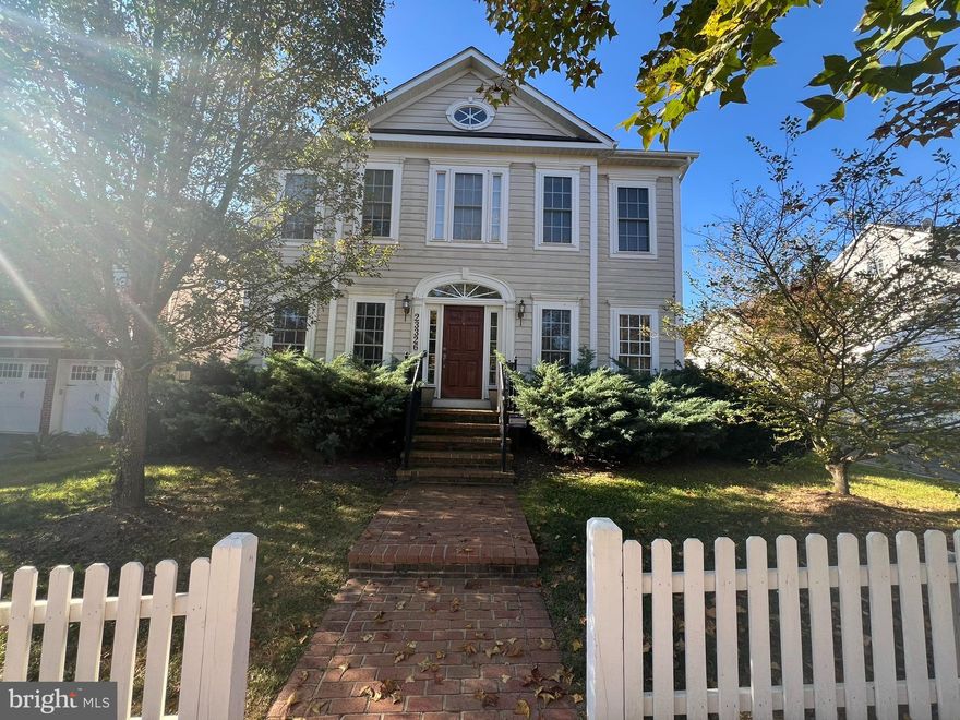 Welcome to this beautifully upgraded colonial-style home in the amenity-rich Clarksburg Village! This stunning residence offers spacious and comfortable living with high-end finishes throughout. Enter the main level, where hardwood floors extend through the foyer, formal dining room, and family room. A first-floor office with French doors and a bay window provides a private workspace or flex room. The kitchen features granite countertops, a butcher block center island, breakfast bar, stainless steel appliances, and a cozy breakfast nook. The family room with a stacked-stone gas fireplace is perfect for gatherings, and the extra-large mudroom/laundry room adds convenience off the kitchen. A powder room completes the main level. Upstairs, you’ll find three bedrooms with walk-in closets and pergo flooring. The owner’s suite boasts vaulted ceilings, a luxury bath with a jacuzzi tub, and a a separate shower. The finished lower level offers a recreation room, a den, an exercise room, trendy barn doors, and ample storage space. Step outside to enjoy a fenced backyard featuring a three-tiered garden and a paver patio with a seating wall, perfect for relaxing or entertaining. Just steps away, the detached two-car garage and ample street parking provide easy access for residents and guests. Enjoy the fantastic location, facing an open area and a short walk to the elementary school and tot lot. The pool and clubhouse are a short drive away. Public bus stops are nearby and they can take you to Shady Grove Metro, Boyds MARC or Germantown MARC Transit Station. The drive to either MARC station is about 5-7 miles. Less than a mile from a shopping center with Harris Teeter, popular restaurants, gyms and minutes from Milestone shopping and schools (Wilson Wims Elementary, Hallie Wells Middle, and Clarksburg High - tenant to verify school district with school board). Additional: Ring alarm/Nest equipment provided for tenant use. Renter is responsible for utilities, monthly  HOA fee, lawn maintenance, house maintenance, and walkway snow shoveling. Small pets (1-2) allowed on a case by case basis with an additional pet fee. This is a non smoking property.  Lease term: Minimum 1-year lease (up to 2 years available). First month's rent and security deposit required upon lease signing. House available immediately—don't miss this opportunity for a beautifully upgraded rental in Clarksburg Village! The landlord prefers applicants with a credit score of 670 or higher and a household income of approximately $130,000+.