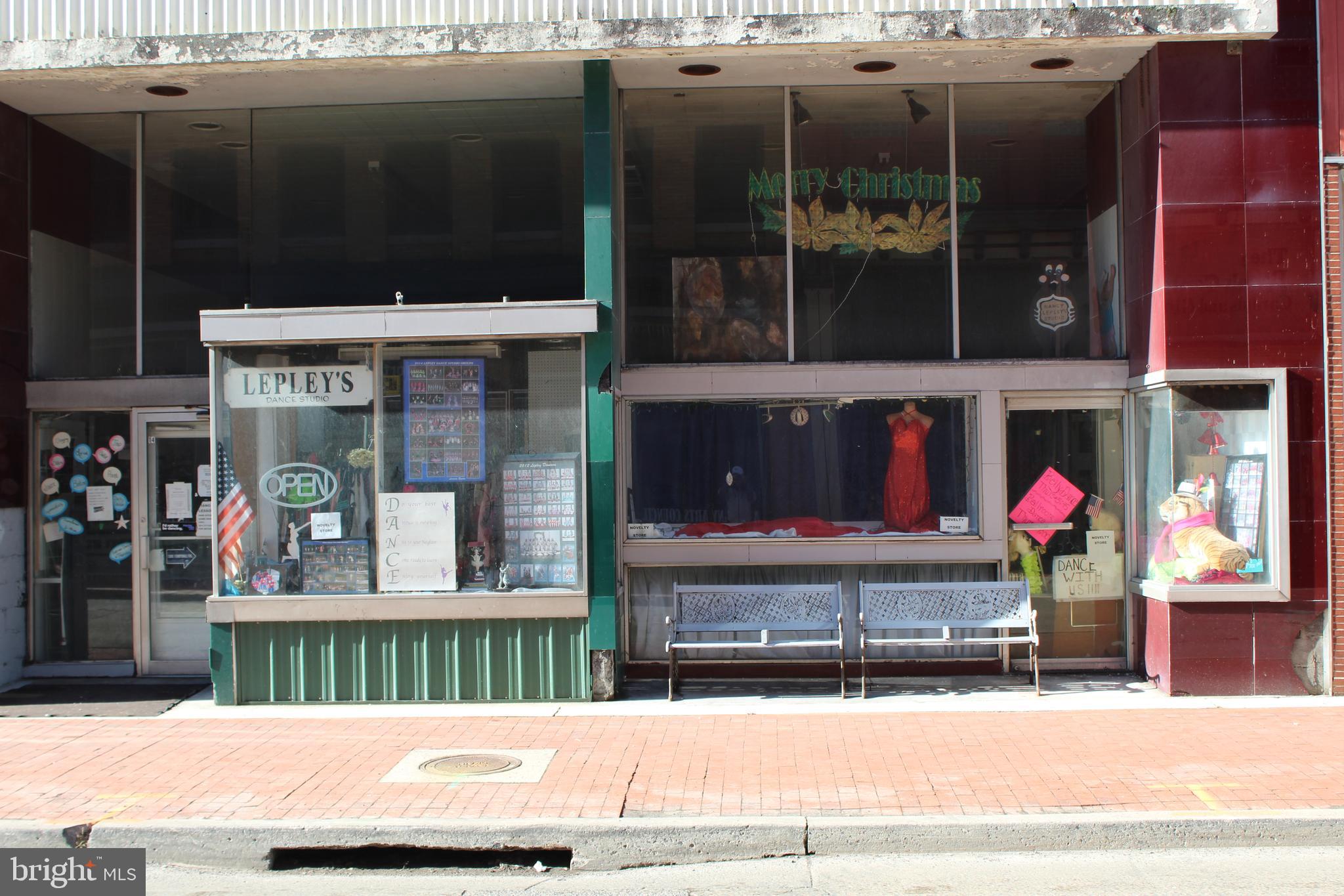 GREAT LOCATION RIGHT OFF THE CUMBERLAND MALL -PREVIOUSLY LISTED FOR 10- 14-16 N CENTRE ST - NOW LISTING IS FOR 14-16 N. CENTRE ST ONLY - A VERY HIGH VOLUME AREA WITH RESTAURANTS - MANY STORES AND OFFICES LOCATED NEARBY - THIS LARGE BUILDING HAS EXCELLENT RETAIL SPACE ON THE MAIN LEVEL WITH MANY ROOMS ON THE UPPER LEVELS THAT COULD BE USED FOR A MULTITUDE OF USES - LOTS OF PUBLIC PARKING IS ALSO AVAILABLE -
3 BATHROOMS (1 FULL,2 HALF) POSSIBLY SOME MATCHING REVITALIZATION GRANTS AVAILABLE IN THIS AREA - LOCATED IN THE DOWNTOWN BUSINESS AREA
