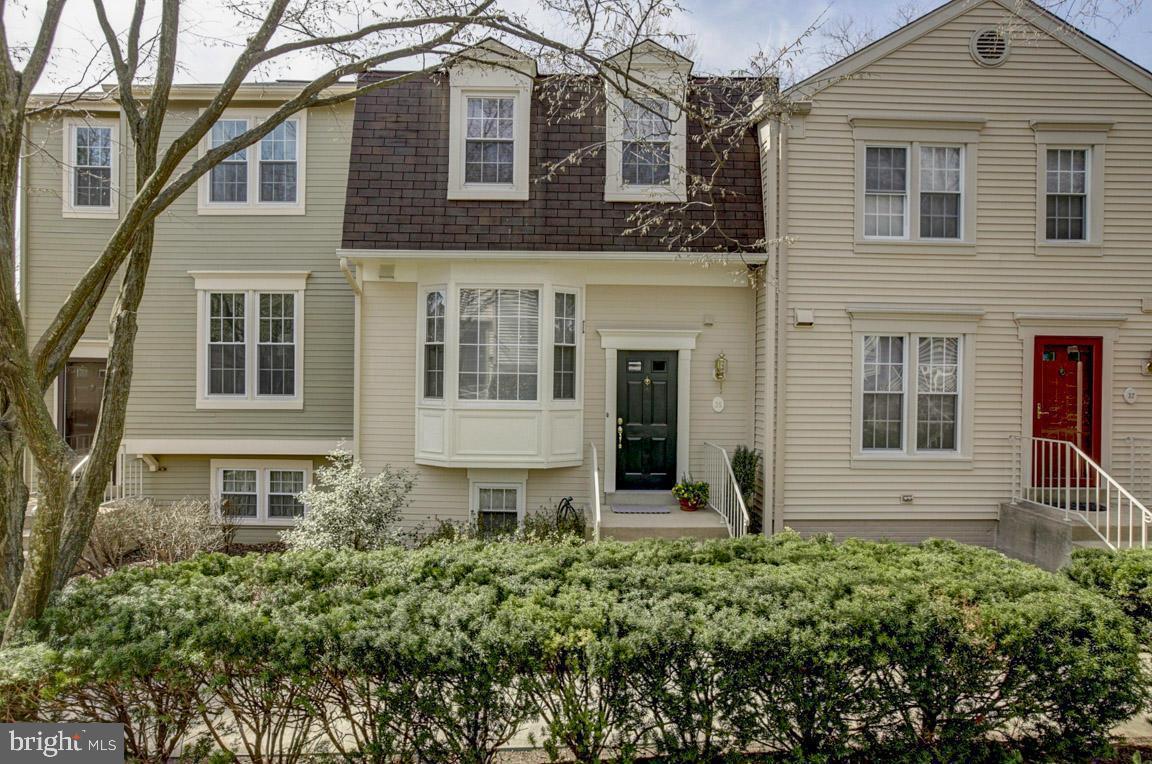 Open House Friday August 8th from 4pm-6pm. Tenant occupied so not available for showings until that time. Available September 1st. Exquisite Townhouse in delightful sought after community, close to so many conveniences. Come and be welcomed with your light and bright hardwood floors, well maintained wood burning fireplace, and updated kitchen. Your new home features an eat in kitchen with white cabinets, stainless steel appliances, granite countertops and large pass-through window to entertain your guests. Enjoy your outdoor spaces on your well-maintained deck and lower level patio. Upstairs enjoy two large spacious bedrooms with vaulted ceilings with their own updated on-suites. On lower level walk-out it has all the makings for an additional bedroom. In addition, lower level also has plentiful storage and bathroom. Short distances to grocery shopping and dining. Short FREE Dash bus ride to King Street Metro with bus stop at the end of the street. Convenient to Old Town Alexandria, Shirlington, and an easy commute to DC. HOA fee covers common area snow removal, plowing, and common area landscaping. Come visit today!