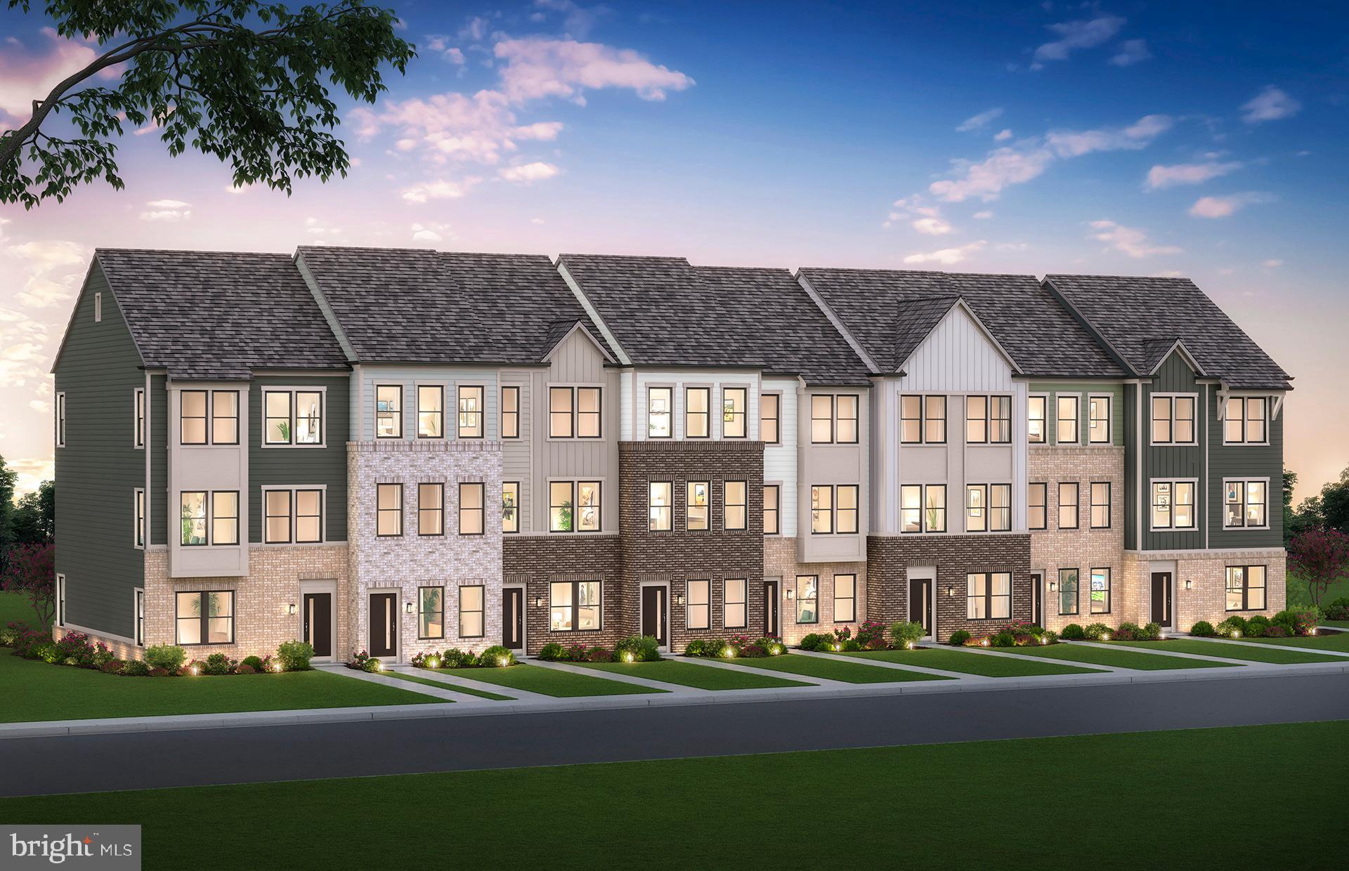 This new Halston townhome at Watershed features 3 bedrooms & 2.5 baths with a rooftop terrace as well as a 2-car rear-load garage. The luxurious Halston townhome features a rear gourmet kitchen with an island with a deck off the kitchen. Enjoy the 4th story loft & rooftop terrace with a wet bar for entertaining and outdoor living space.