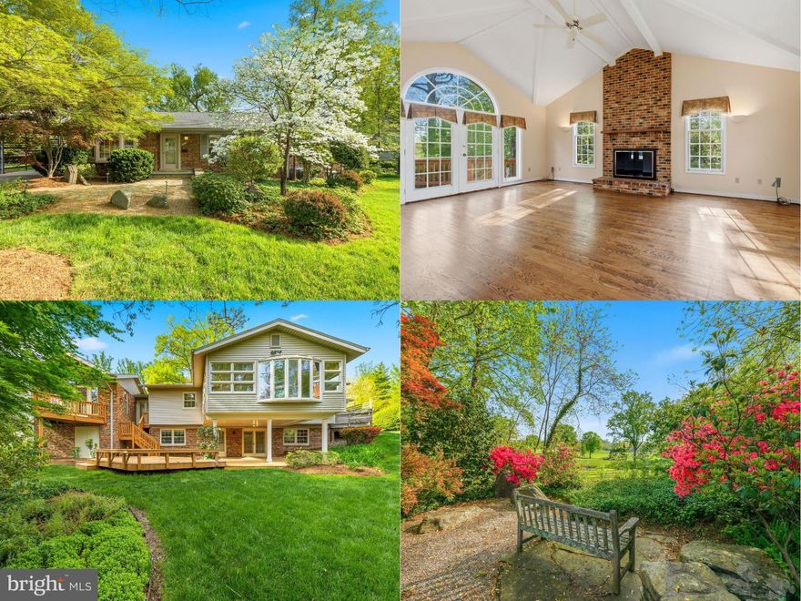 Welcome to 6713 Bellamy Ave, a stunning, expanded home backing to the Springfield Country Club golf course, where opportunities like this rarely come along. Thoughtfully enhanced with a full addition, this home offers 4 bedrooms, 3 full bathrooms, and over 2,900 square feet of beautifully designed living space. Step outside to a backyard that feels like your own private botanical garden, complete with serene golf course views. This is the kind of home that truly has to be experienced in person to be fully appreciated and once you do, it is unforgettable. Enjoy the ease of main level living and the ability to move right in and start your next chapter.
The main level features hardwood floors throughout and a galley kitchen with a Bosch 5-burner gas cooktop and plenty of cabinet space. The kitchen flows into the dining area and connects to the rest of the main level. The added great room is a sun-filled space wrapped in windows on three sides with hardwood floors and views straight out to the golf course and lush landscaped yard. It flows seamlessly from the main living area and is a room you will want to spend time in every single day.
The primary suite is in a class of its own. It features soaring vaulted ceilings with exposed beams, a ceiling fan, a floor-to-ceiling brick gas fireplace, arched window, and French doors leading to a private deck. The walk-in closet offers built-in oak shelving, and the ensuite bath includes an oversized jetted soaking tub and a separate glass-enclosed shower. Down the hall you will find two additional bedrooms and a full hall bath.
The lower level has a large open rec room with a wood-burning fireplace, built-in bookcases, and French doors to the backyard. There is also a fourth bedroom, a full bath, and a large unfinished storage and utility area. An additional oversized storage room with its own exterior access from the backyard offers plenty of room for the extras.
Outside, the yard is something special. Multiple deck levels, mature Japanese maples, azaleas, dogwoods, stone walls, and winding garden paths lead to a quiet seating area overlooking the golf course. The underground irrigation system keeps everything green and well maintained.
Updates include a 2023 water heater and two Carrier HVAC systems, with the primary suite on its own dedicated unit for added comfort. The Carrier Infinity Touch smart thermostat and whole-home air purifier are included as well.
Zoned for West Springfield Elementary School, Irving Middle School, and West Springfield High School. Excellent location just outside the Beltway! Convenient access to major roads including Fairfax County Parkway, 395/495/95. Close to Metro bus stops, Franconia-Springfield Metro station, commuter lots, and the Rolling Rd/Burke VRE stations. Also nearby are George Mason University, Ft. Belvoir, Lake Accotink Park, Burke Lake Park, Huntsman Lake, South Run Rec Center, Springfield Golf and Country Club, Springfield Town Center, Springfield Plaza, and countless dining options. Just minutes to DC, the Pentagon, Reagan National Airport, Alexandria, Arlington, Tysons Corner, and more. Very walkable community with nearby bike trails and walking paths. Within two miles of local shopping centers including Huntsman Square, Rolling Valley Mall, and Burke Town Plaza. Nearby community swim and racquet clubs. Quick closing is preferred. Some photos are virtually staged. Make your appointment today!