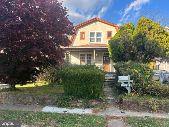 This house features 3 bedrooms, 1 full bath, kitchen w/pantry, formal living room and dining room, unfinished basement, rear deck and a large backyard. Be careful walking on deck steps. Property has a driveway, gas heat and 2 A/C units. Being sold in As-IS condition. Bring best offer.