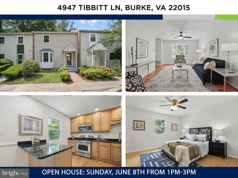 4947 TIBBITT LANE BURKE VA 22015