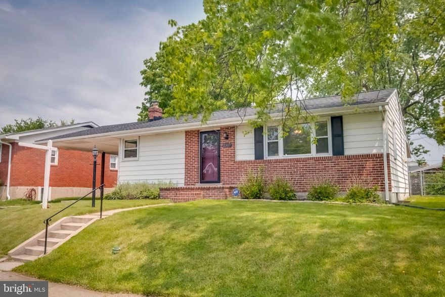 3 BR/ 2 Bath Rancher in Catonsville.  Brand new gas cooktop and corian countertops. Stainless steel appliances. Convenient to major commuter routes, parks, shopping and entertainment. Freshly painted and professionally cleaned, this place is ready to be yours! Central AC.  Open floor plan with lots of natural light. You'll love the workshop for hobbies and plenty of storage along with spacious finished family room in basement! Covered carport with attic storage and room for boat, large vehicles. Fenced-in yard, covered patio with skylights. Sellers have enjoyed walking to the Trolley Trail and Patapsco State Park.