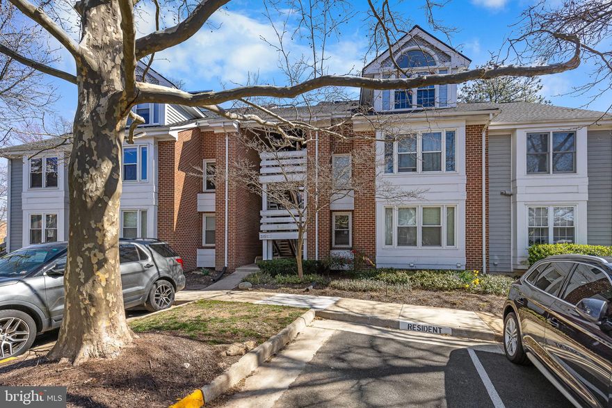 Offer Deadline: Monday March 25th at 5:00 pm-Falls Church! Spacious 2-bedroom, 2-bathroom condo with water views offers a perfect blend of comfort and convenience! The freshly painted unit boasts an open floor plan and features an eat-in kitchen adorned with upgraded counters, sleek stainless-steel appliances, and a door leading to the balcony.  The open dining room seamlessly flows into the spacious living room, featuring a two-sided wood-burning fireplace,  sliding door to balcony with picturesque lake views.  The primary bedroom offers a large box bay window with a window seat, two closets, and an en-suite bath.  The second bedroom provides versatility for guests or a home office, there is also a second full bath and washer/dryer in unit.  Community amenities included a pool and scenic walking paths. Located minutes from the 495, Providence Recreation Center and the vibrant Mosaic District, enjoy easy access to an array of dining, shopping, and entertainment options. Condo fee includes water, sewer, recreation, common area maintenance, trash and snow removal, parking, off-site management and reserve funds. Don't miss the opportunity to make this your new home!