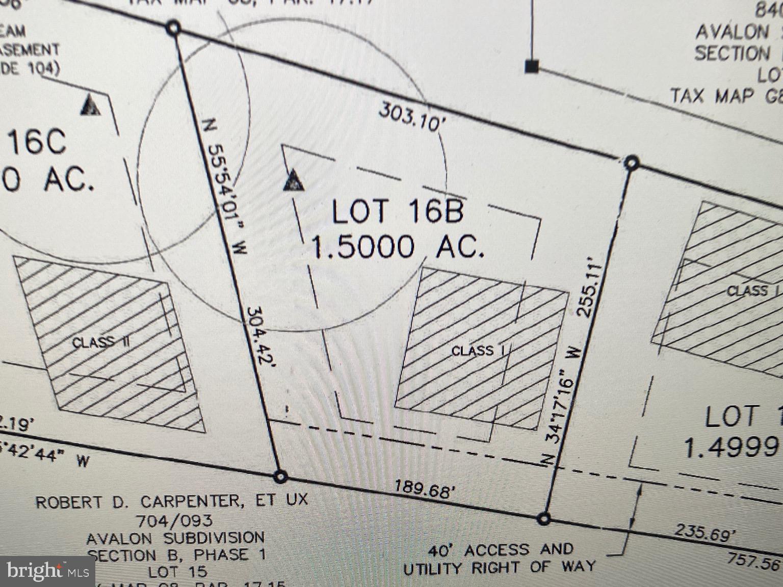 1.5 acre residential building lot. Country setting not far from Sleepy Creek. Enjoy the serenity of nature with beautiful views in a private setting. BUILDERS: Two adjoining lots (16A & 16C) for sale separately. Additional lots on this road to choose from. Call Listing Agent for details. Lot has been perc'd.