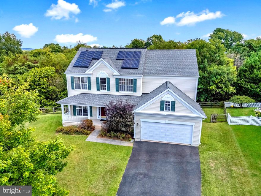 Welcome to this beautiful four-bedroom, two-and-a-half bath single-family home nestled in the highly sought-after Galyn Manor community. Located on a quiet cul-de-sac, this home offers the perfect blend of comfort, space, and convenience. The main level features a huge eat-in kitchen with a center island, granite countertops, and plenty of storage, ideal for both everyday living and entertaining. Enjoy formal gatherings in the Living and Dining Rooms or work from home in the private Office. The Family Room with a cozy fireplace flows seamlessly into the bright Morning Room, which opens to a large deck overlooking the fenced backyard. Upstairs, the spacious Primary Suite includes an en-suite bathroom, while three additional bedrooms provide plenty of space for family and guests. Perfect for commuters, this home offers easy access to major routes and is just minutes from the Brunswick MARC Train Station, making travel to Washington, D.C. and surrounding areas simple and convenient. With its prime location, generous floor plan, and commuter-friendly access, this Galyn Manor gem is a must-see!