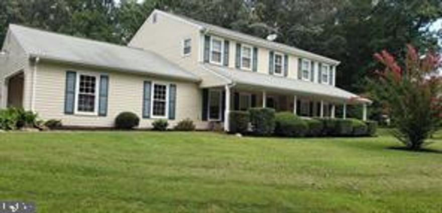 Beautiful Colonial set on very private 3.29 acres between Culpeper and Warrenton. Close to shopping, golfing, breweries, and commuter routes. One-owner home has been well cared for. Newer features include HVAC, roof, windows, refrigerator, hot water heater, paint, water filter system, and main-level flooring. Well inspection, septic pumped, and junction box inspection completed in October 2024. Your open kitchen includes an island that overlooks the family room that boasts a woodstove.  Formal dining room, living room, and utility room on main floor. The Bonus is your first-floor guestroom/den/office that includes a full bath! The first-floor room option, along with 4 bedrooms and 3 full bathrooms give plenty of opportunities. Upstairs Master bedroom provides a private balcony to overlook your property. Security system is included. This home is close to many amenities, while being a private oasis.