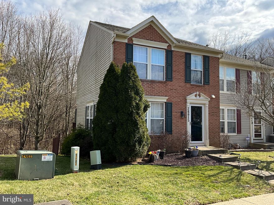 Rare opportunity to rent this beautiful End Unit 3-Bedroom, 2.5 Bath Townhouse in Damascus.  Home includes lower patio that looks out into the woods & beautiful upstairs deck.  Basement is fully furnished with separate walkout entrance and exceptionally large laundry room.  Home has been beautifully maintained, includes updated appliances and offers a great flow and plenty of space.   Layout includes lots of natural lighting, open living room, separate eat-in kitchen with outside deck off kitchen.    Home has been well landscaped and in the spring has a lovely variety of plants, flowers & bushes.  It is located within walking distance to shops, grocery store, parks, etc.