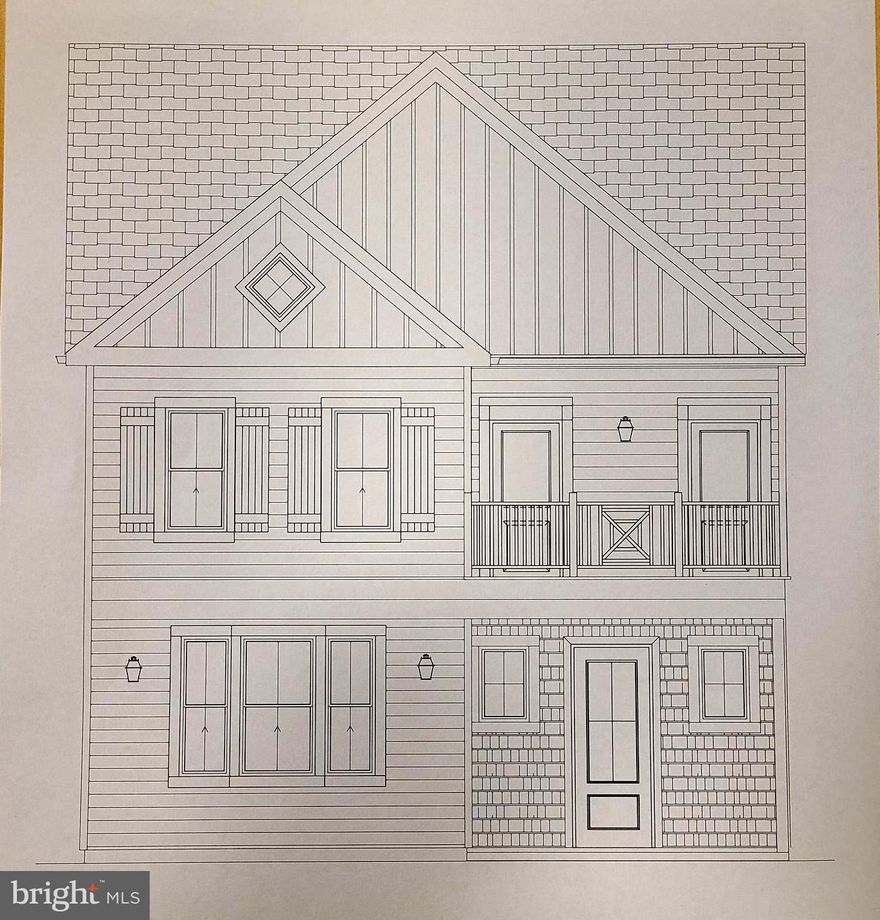 LOCATION! LOCATION! LOCATION! Unique concept within walking distance to Commercial Marina and several restaurants in West Ocean City.  Only 10 homes will be built.  This will be the first to be built of a new  floor plan.   All the bells and whistles you would expect in this price range.   This unit to be built without detached garage with a first floor bedroom in lieu of the standard garage.  Options can be customized to your unique desires. 

This model type can be built with a one-car garage in lieu of the first floor bedroom with prices starting at $699,950.  Additional two car detached garage can be built on the lot with prices starting at an additional $100,000.   Listing agent has pricing for available options. 

Private driveway easement and lots will be subject to an HOA.   Taxes are on land only.
