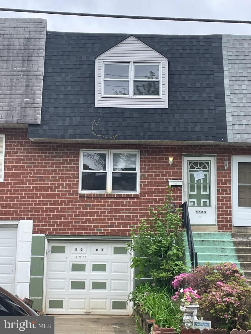 Investor or first time buyer looking for some sweat equity!  Toby Farms neighborhood offers this 3 bedroom 2.5 bath interior row with attached one car garage and walkout basement.  The kitchen was remodeled approximately 4 years ago, but the remaining interior needs work.  The basement is finished with a slider to the rear yard and also access to the 1 car garage.  This property is being sold as-is with the buyer responsible for any resale U & O required repairs.  Seller is a licensed real estate agent.