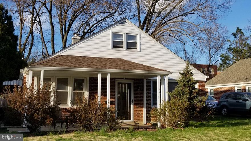 This Charming and move in ready brick cape cod is ready for you! 4 bedrooms, 2 full baths and wonderful fenced in yard but also conveniently  located between Flourtown and Chestnut Hill on a quiet quaint street. Hardwood floors are throughout the first floor plus a newly updated kitchen with stainless steel appliances that are less than 4 years old and a beautiful full brick wall with a hearth fireplace in the nicely sized family room are just some of the fabulous details of this perfect home. When you enter the home you are surrounded by hardwood floors and a living room with lots of natural light from the wall to wall windows. Three bedrooms and a full bathroom make first floor living at ease. Off the family room is a slider to lead you to the generous size private fenced in yard. Upstairs is fabulous open space that can be used as a 4th bedroom or an office and/or playroom  along with  a full bath with a shower tub and vanity and a big walk in closet.  Lots of storage! Close to Cisco park, walking distance to the elementary school and conveniently located near public transportation, major highways, shopping and restaurants. Come quickly! This home will not last!