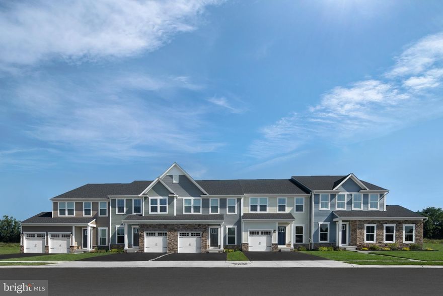 To be built Waldorf Grande at Longwood Preserve. The Waldorf Grand townhome at Longwood Preserve features a fully finished basement for all the space you need in your new home. The large living room flows effortlessly into the dining room and gourmet kitchen, with ample cabinet and an expansive island the overlooks the family room. Upstairs, 3 bedrooms and 2 full baths provide privacy and comfort. Your luxurious primary suite includes a double vanity and an expansive walk-in closet. Welcome home to the Waldorf.

Welcome to Longwood Preserve, a new townhome community in Kennett Square that offers upscale homes, a convenient location and a low-maintenance lifestyle. 

The Waldorf offers 3 bedrooms, up to 3.5 bathrooms, up to 2,500 square feet, plus a one- car garage. You won't believe how spacious townhome living can feel! You will have peace of mind and more time to spend time enjoying your new home and the nearby shops and restaurants. 

Neighbors will become friends at the community gazebo, walking trails, fenced dog park, tot lot and multipurpose field. You'll love how open the community feels, with plenty of space between homes and extensive landscaping. Plus, living is easier at Longwood Preserve. Each home comes with a 10-year structural warranty and your yard will be maintained for you. You have earned this. It is time to treat yourself to comfort and convenience at Longwood Preserve. Other floor plans and home sites available. Photos are representative.