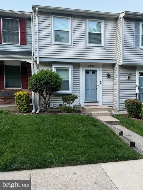 8402 RED EAGLE COURT LORTON VA 22079