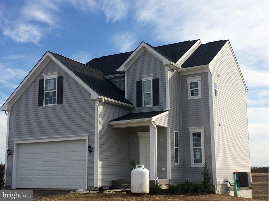 Dan Ryan Builders at Morning Dove Estates. Four bedroom Penrose II plan with extended breakfast/dining area, big family room, island kitchen, master suite with deluxe bath featuring separate tub & shower plus double vanity, 2 story foyer, full walkout basement, 2 car garage. Great  country location convenient for commute to Virginia destinations.