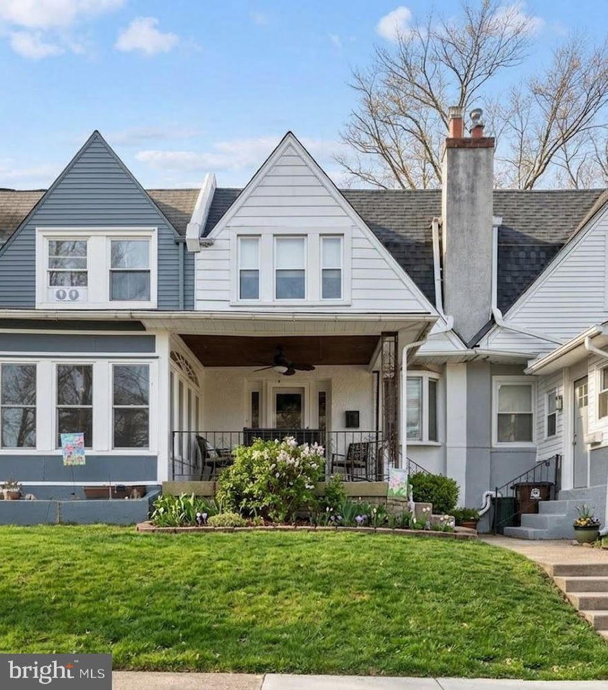 Charming home for sale in Landsdowne, Pennsylvania! Check out this thoughtfully renovated 3-bedroom, 1-bath residence in the heart of Lansdowne offering style, function, and exceptional value. Updated throughout in 2024, this home showcases new flooring, fresh designer paint, a modernized fireplace facade, custom dining room ceiling, a beautifully refinished bathroom, and a new rear deck with parking underneath — a rare and highly desirable feature.

The straight-through layout creates seamless flow between living, dining, and kitchen spaces, ideal for entertaining or everyday living. With major mechanical upgrades including a new water heater, this home offers peace of mind and move-in readiness. Seller is offering a 1-year Home Warranty and seller is open to assisting buyer's with closing costs.

A standout opportunity for buyers seeking quality, convenience, and charm.