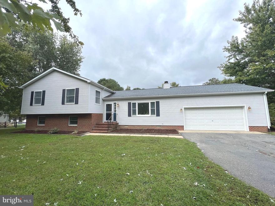 This home is a great size  with  4 bedrooms & an office , 3 full baths.  Remodeled kitchen is beautifully done.  Living room has a wood burning  fireplace.  Fully finished basement has Family room with walk out access to fenced back yard.  Mature trees make for great shade in the yard.  Oversized 2 car garage with pull down attic steps.  Great location close to gate 3 at Pax River or Nesea at St Inigoes.  Ready for occupancy.