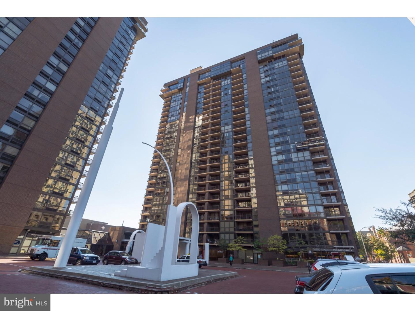 Very special, bright and spacious Corner Penthouse in the sought after Independence Place. This lovely unit enjoys pristine condition, light, space, floor to ceiling windows, a 25 foot + wrap around deck with incredible 360 degree views, North, East, South and West, River, Center City, Park. Sunsets. Enter this lovely unit through an impressive double door into a wide Gallery Foyer, coat closet, separate laundry room and butler's pantry to the WOW loft like light filled wide open living room with fireplace, dining room, a great eat-in cook's kitchen with generous cabinet and counter space (all with spectacular views). The hall area features a full bath with separate shower + a large separate storage/mechanical room and an additional Storage Room. Off of the Wide Hall Area there is a wonderful large currently used as a den room/library with floor to ceiling windows (this room was previously part of a 3rd bedroom divided to accommodate a larger master suite and sizable custom designed walk in closet. Master Suite, Enter through double doors to the wonderfully spacious suite featuring floor to ceiling windows with lovely views, sitting/vanity area, an exquisite spa bath with Marble flooring and surrounds + a large separate shower, bidet, custom built in double vanity + a terrific custom designed walk in closet/dressing room. This Building offers a 24 Hour Concierge. The welcoming Parking Area in front of the building makes it very convenient for drop offs & pickups or to get an Uber or Taxi. It doesn't get any better than this location, close to everything Restaurants, theaters, the Ritz Movie theater, supermarkets, Dry Cleaners, Hair Salon, Drug Store, Liquor Store, on and on. Last but not least your Best Neighbor, Washington Square Park. A 2 Month Capital Reserves Fee paid by Buyer at closing. On Site Garage Parking available for rent.