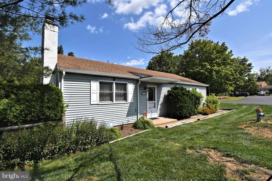 Discover the ease of one-floor living in this charming home, offering an open-concept layout and low-maintenance lifestyle. Step inside to a spacious living room highlighted by a cozy brick fireplace, perfect for relaxing or entertaining. The dedicated dining room features sliders that open to a private backyard oasis—ideal for gatherings or quiet evenings outdoors.
A generously sized kitchen, attached garage, and a huge unfinished basement provide endless possibilities for storage, hobbies, or future expansion. The home includes three comfortably sized bedrooms, a full hall bath, and a convenient powder room—all thoughtfully located on one level.
Beautifully landscaped gardens and mature plantings enhance the curb appeal and add to the serene atmosphere. Located within the highly regarded Central Bucks School District, this home combines comfort, convenience, and charm.  Bring your personal touch and make this your HOME SWEET HOME.
