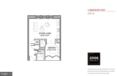 Tiny photo for 2006 Walnut Street #3, PHILADELPHIA, PA 19103 (MLS # PAPH2542548)