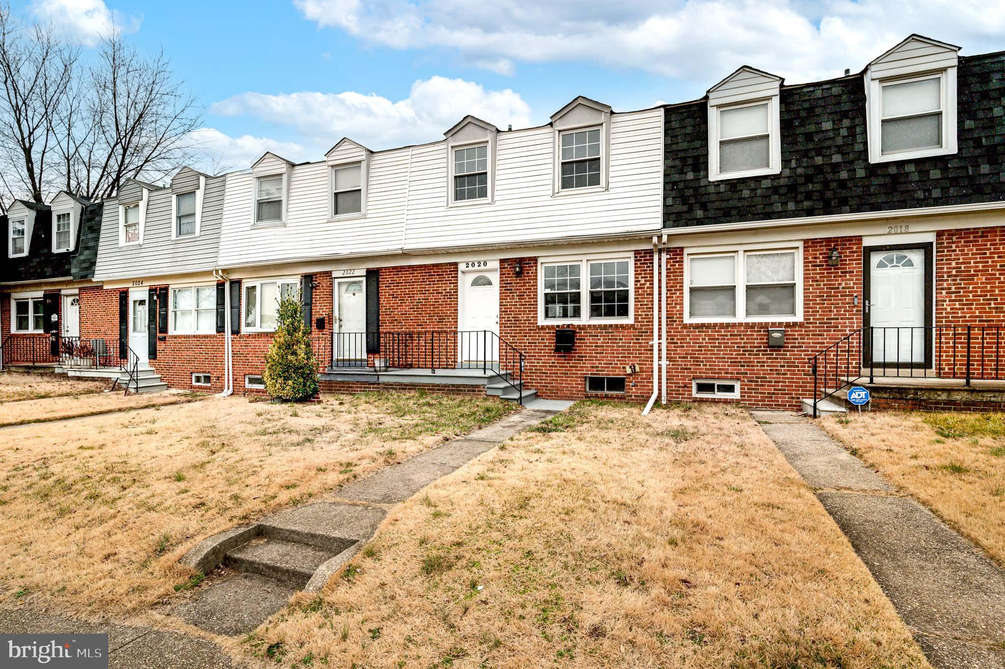 This 3 bedroom, 1.5 bath row home on a quiet street in Dundalk has been recently updated including freshly painted black cabinets and vinyl flooring throughout. The open concept main floor flows from the living room to the open dining room/ kitchen combo. 3 upstairs bedrooms with a full bath complete the top level. The finished basement adds additional entertaining space complete with a 1/2 bath and exit door that could be a 4th bedroom! Section 8 friendly!