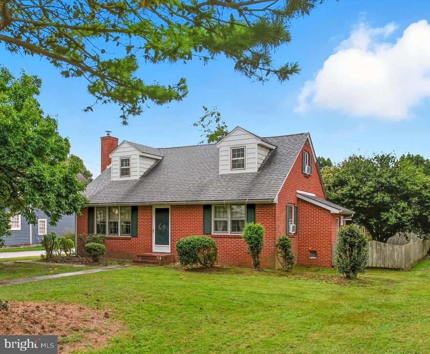 Sweet corner property in downtown Rock Hall, right on the "parade route," and just two blocks from the Rock Hall Harbor/ Chesapeake Bay. Welcoming home with a first floor primary bedroom, and large living room with a woodstove. There is a formal dining room, or you could enjoy meals outside in the fenced in back yard! Upstairs offers two more bedrooms, a full bath and an additional room, perfect for a home office.  The large corner lot is set back from Main St, offering some privacy. Charming garage has loft storage on top, this would make a great studio or workshop. Close to EVERYTHING - marinas, shops, restaurants and the bay. This popular vacation rental could be a great income producer for you, or just save all the good times for yourself and come visit every weekend.  Being sold turn-key - just unpack your bags and enjoy.
Home has newer hot water heat, zoned to both floors.